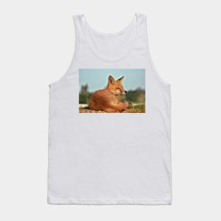 Alert Red Fox Kit Tank Top